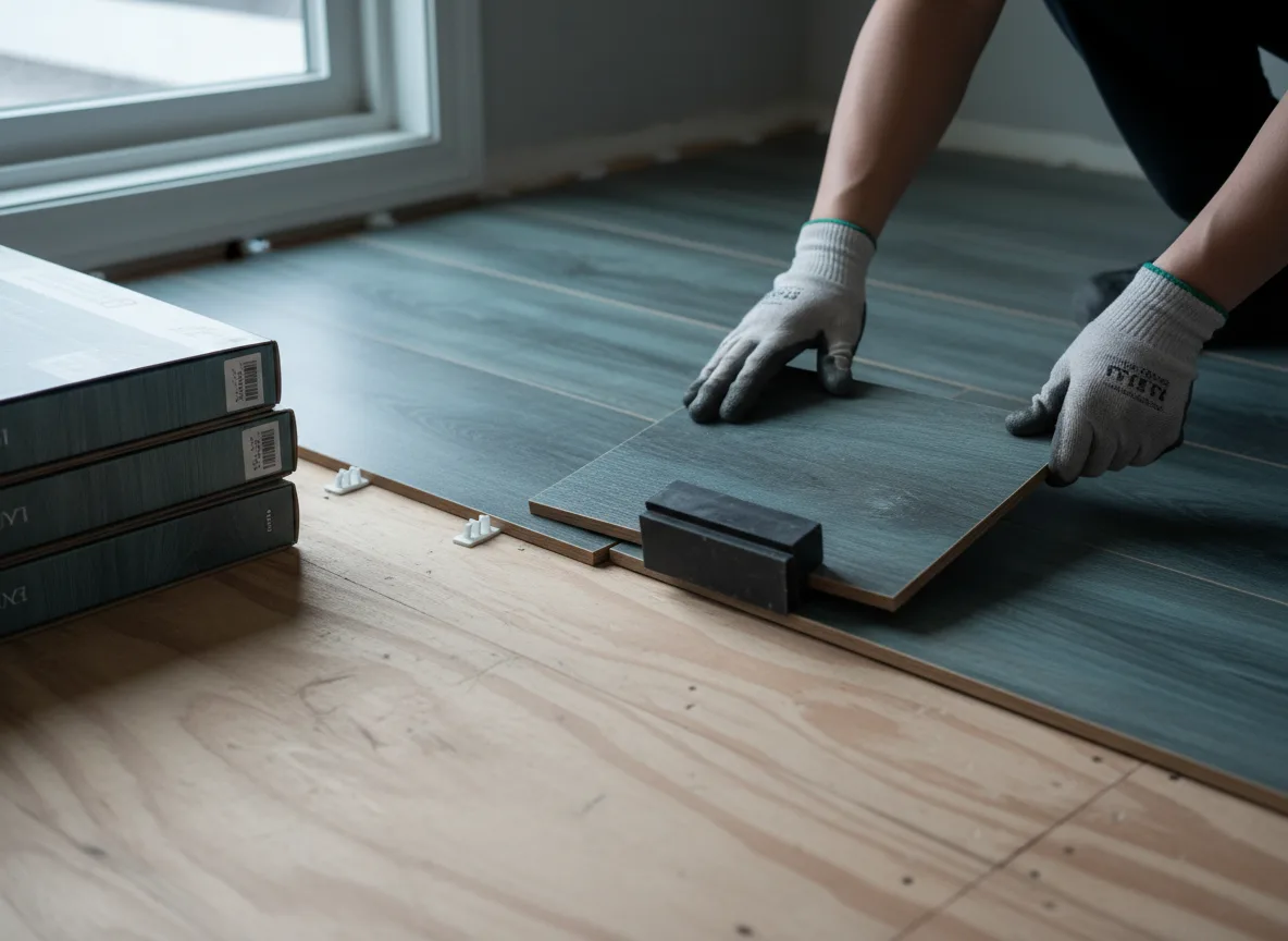 Luxury Vinyl Plank Installation company in May, OK